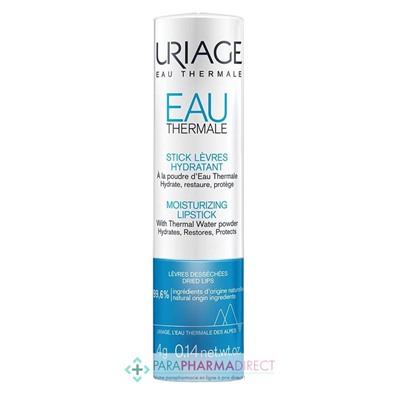 Uriage Stick Lèvres Hydratant à la Poudre d'Eau Thermale 4g