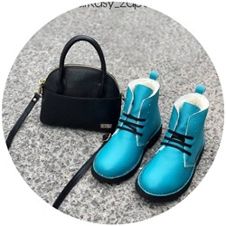 Ab.Zapatos 4619/2 Turquesa+Ab.Zapatos PELLE Peque (550) Negro АКЦИЯ