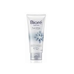 Пенка осветляющая для умывания Pure White от Biore 100 гр / Biore Pure White Facial Foam 100g