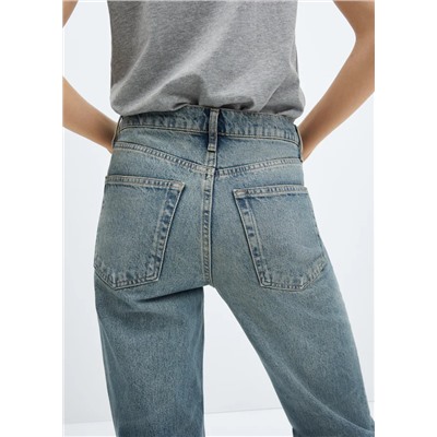 Jeans rectos tiro medio