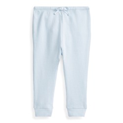 Waffle-Knit Cotton Pant