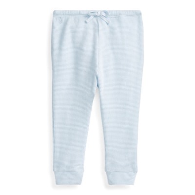 Waffle-Knit Cotton Pant