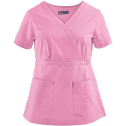 koi Scrubs Amy Mock Wrap Top