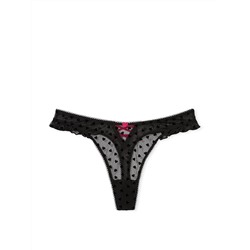 VICTORIA'S SECRET Tease High-Leg Scoop Thong Panty