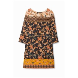 Vestido corto boho