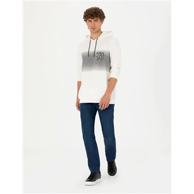 Ekru Regular Fit Sweatshirt
