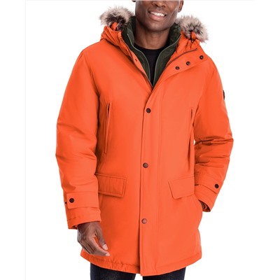 MICHAEL Michael Kors Michael Kors Men's Hooded Bib Snorkel Parka, Created for Macy's