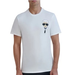Karl Lagerfeld Paris Karl Head Graphic Tee