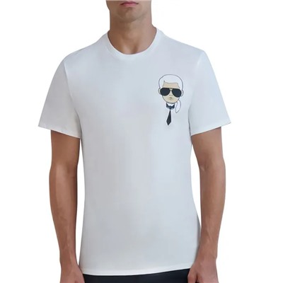 Karl Lagerfeld Paris Karl Head Graphic Tee