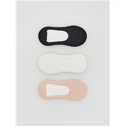 3er-Pack Füßlinge