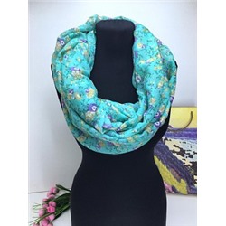 Снуд женский с цветочным рисунком (90*80 см.) арт. 246272