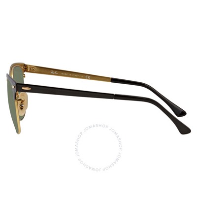 Ray-Ban  Clubmaster Metal Green Square Unisex Sunglasses