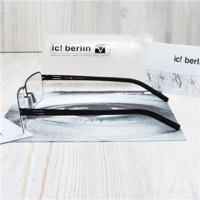 IB00022 - Оправа ic!Berlin Lior A. black + футляр