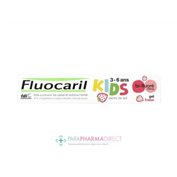 Fluocaril Kids 3/6 Ans Gel Fraise 50ml