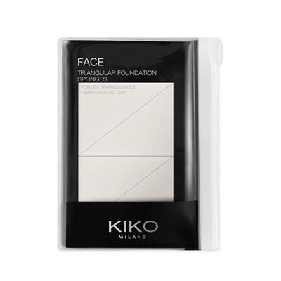 triangular foundation sponges