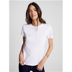 TONAL HILFIGER LOGO T-SHIRT