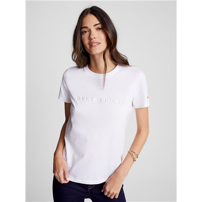 TONAL HILFIGER LOGO T-SHIRT