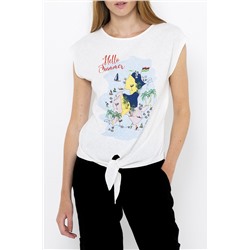 Camiseta Blanco roto