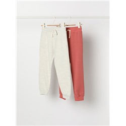 PACK OF 2 BASIC PLUSH TROUSERS