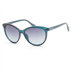 Calvin Klein Women's Blue Cat-Eye Sunglasses