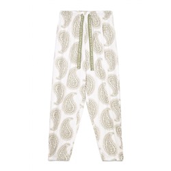 Pantalón largo 100% algodón paisley