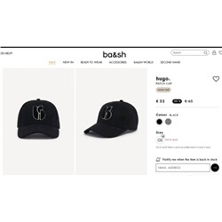 ba&s*h  🧢  шерстяная кепка с махровым узором.. ткань смесовая, плотная и теплая. экспорт ✔️ цена на оф сайте 65 💶