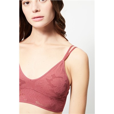Bralette con relleno Terracota