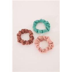 Pack 3 mini coleteros rosa, verde, marrón