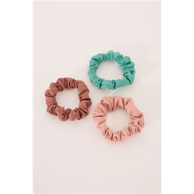 Pack 3 mini coleteros rosa, verde, marrón