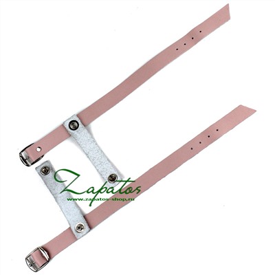 AB. Zapatos correas (100) Rosa