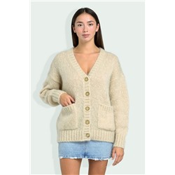 Jersey de mohair Beige