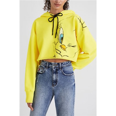 Sudadera cropped Piolín