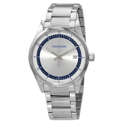 CALVIN KLEINQuartz Silver Dial Men's Watch