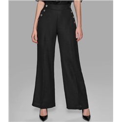 LINEN BLEND SAILOR PANT