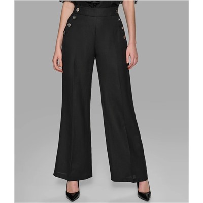 LINEN BLEND SAILOR PANT