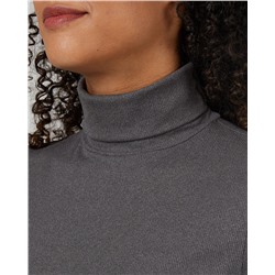 WOMEN'S SOFT RIB TURTLENECK