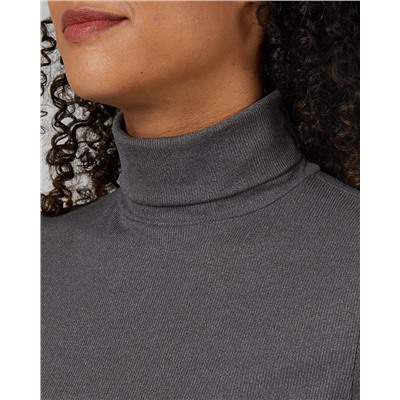 WOMEN'S SOFT RIB TURTLENECK
