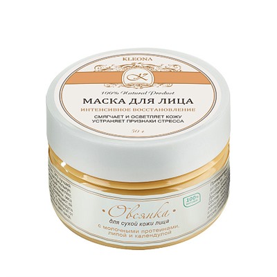 Маска для лица "Овсянка"