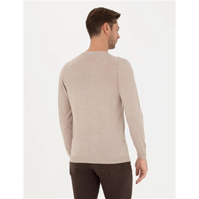 Taş Slim Fit Basic Kazak