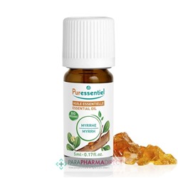 Puressentiel HEBBD Huile Essentielle Myrrhe BIO 5ml