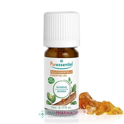 Puressentiel HEBBD Huile Essentielle Myrrhe BIO 5ml