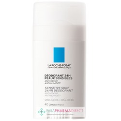 La Roche Posay Déodorant 24H - Peaux Sensibles - Stick 40g