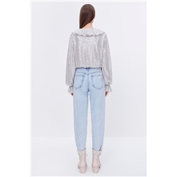 Blusa Plateado