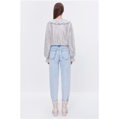 Blusa Plateado
