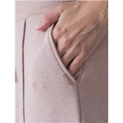 Брюки прямые из премиального футера двухнитки с эластаном