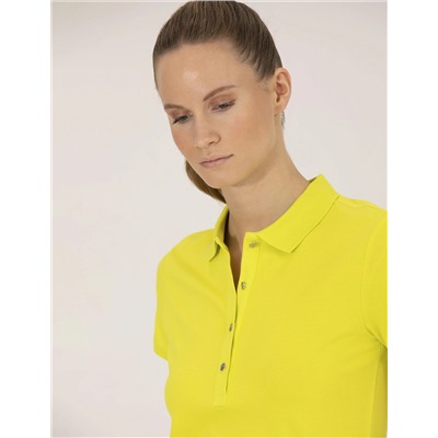 Yeşil Slim Fit Polo Yaka Basic Tişört