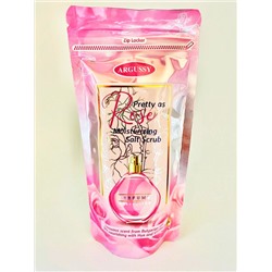 [YOKO] Скраб для тела солевой РОЗА Argussy Pretty as Rose Moisturizing Salt Scrub, 300 гр