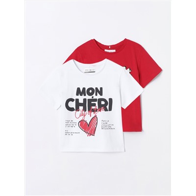 PACK OF 2 PRINTED T-SHIRTS