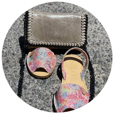 AB.Zapatos · 3207PC · clavel multicolor+Pelle CANDELA БЕЖЕВЫЙ