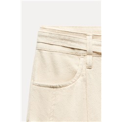 ZW COLLECTION STRAIGHT-LEG MID-RISE JEANS